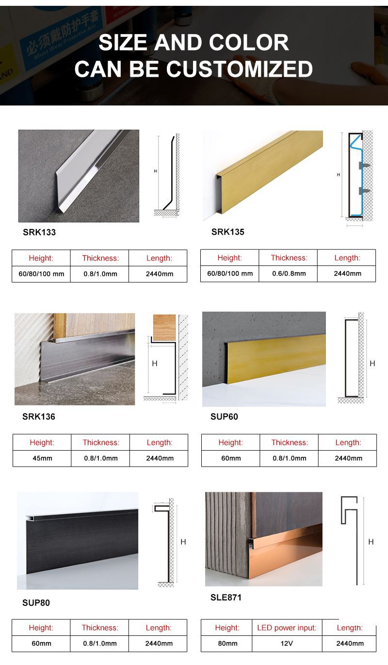 skirting in flooring