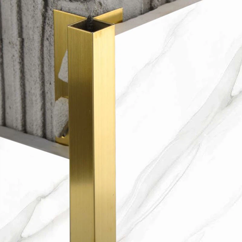 4. gold tile edge trim