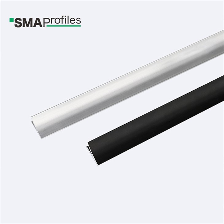brushed aluminium skirting