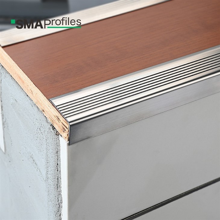 Protection Function Stainless Steel Stair Nosing Profiles