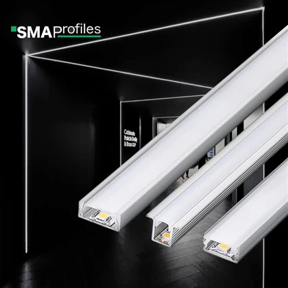 Perfiles LED para decoración de interiores